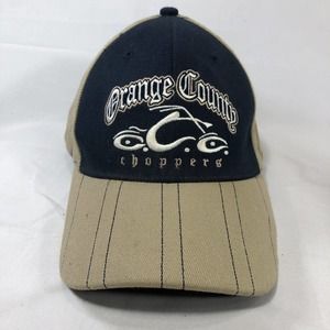 ORANGE COUNTY CHOPPERS HAT CAP ONE SIZE FITS MOST EMBROIDERED EARLY 2000s Y2K